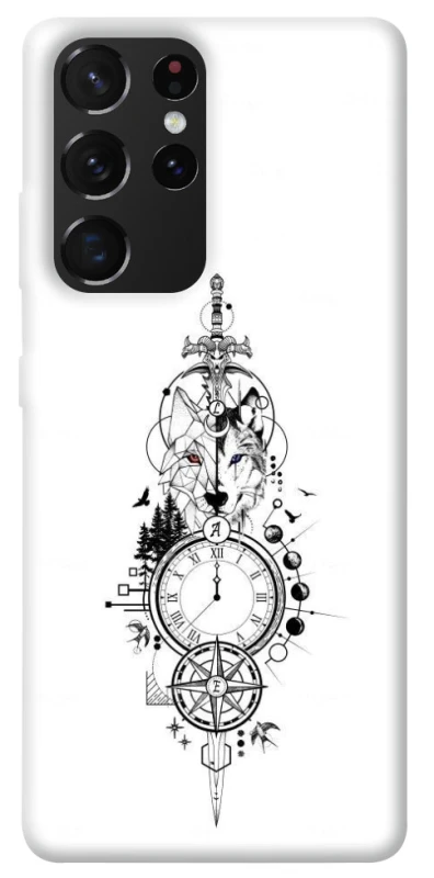 Чехол на Samsung Galaxy S21 Ultra Tattoo ver.8 фото 1 из 1
