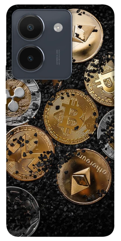 Чохол на Vivo Y36 Many coins v2 фото 1 з 1