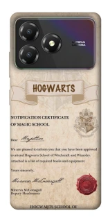 Чохол на ZTE Blade A36 The Hogwarts acceptance letter фото 1 з 1