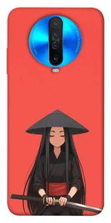 Чехол на Xiaomi Redmi K30 Red samurai фото 1 из 1