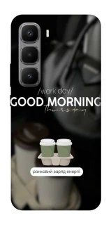 Чохол на Infinix Hot 60 Pro+ Thursday coffee фото 1 з 1