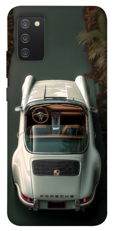 Чехол на Samsung Galaxy A02s White porsche фото 1 из 1