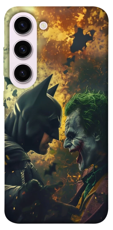 Чехол на Samsung Galaxy S23+ Batman and the Joker фото 1 из 1