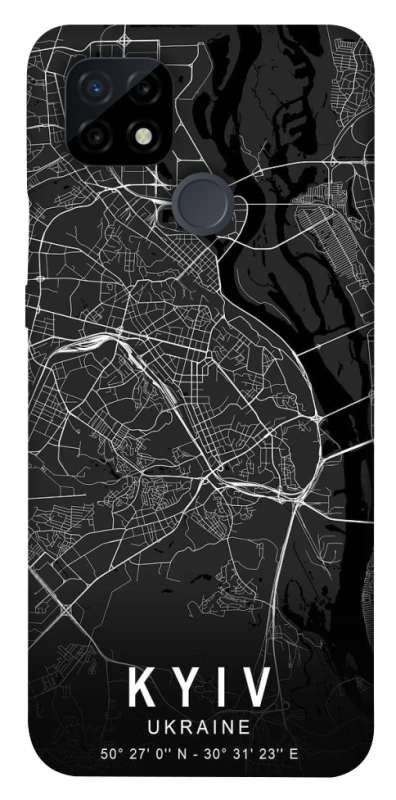 Чохол на Realme C21 Kyiv map фото 1 з 1