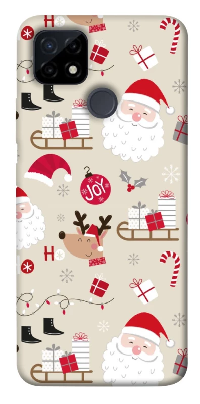 Чехол на Realme C25Y Новогодний v1 фото 1 из 1