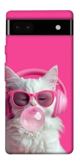 Чохол на Google Pixel 6a Pink kitty фото 1 з 1