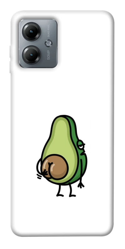 Чехол на Motorola Moto G14 Авокадо с сюрпризом фото 1 из 1