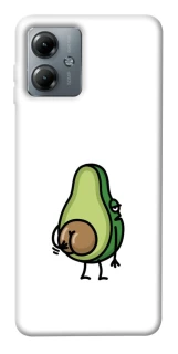 Чехол на Motorola Moto G14 Авокадо с сюрпризом фото 1 из 1