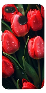 Чохол на Xiaomi Redmi 4X Червоні тюльпани фото 1 з 1