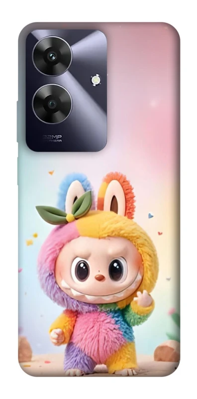 Чохол на Realme Note 60 Labubu colored фото 1 з 1