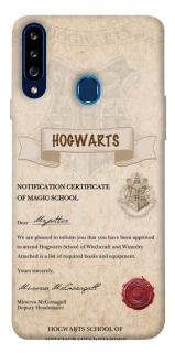 Чехол на Samsung Galaxy A20s The Hogwarts acceptance letter фото 1 из 1