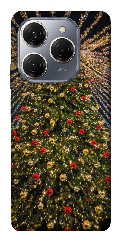 Чехол на TECNO Spark 20 Pro Новогодний v25 фото 1 из 1