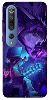 Чехол на Xiaomi Mi 10 / Mi 10 Pro Minecraft dragon фото 1 из 1