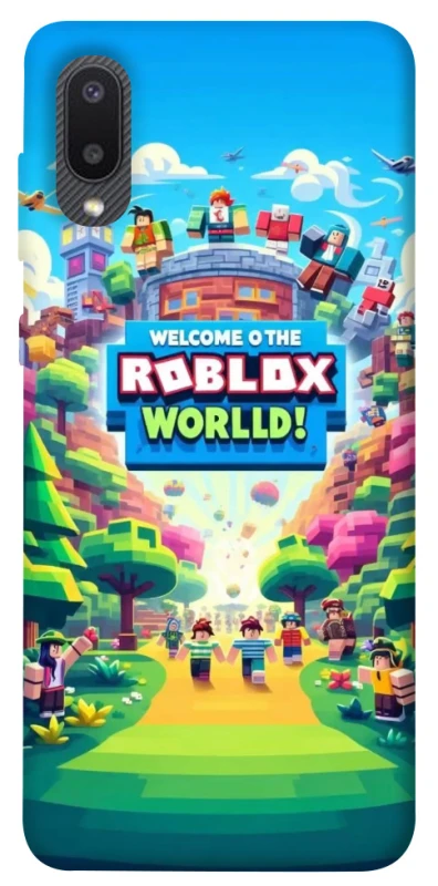 Чехол на Samsung Galaxy A02 Roblox World фото 1 из 1
