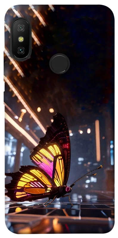 Чохол на Xiaomi Mi A2 Lite / Xiaomi Redmi 6 Pro Cyber butterfly фото 1 з 1