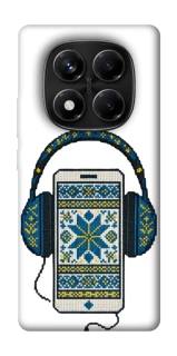Чехол на Xiaomi Redmi Note 14 Pro 4G Современная вышиванка фото 1 из 1