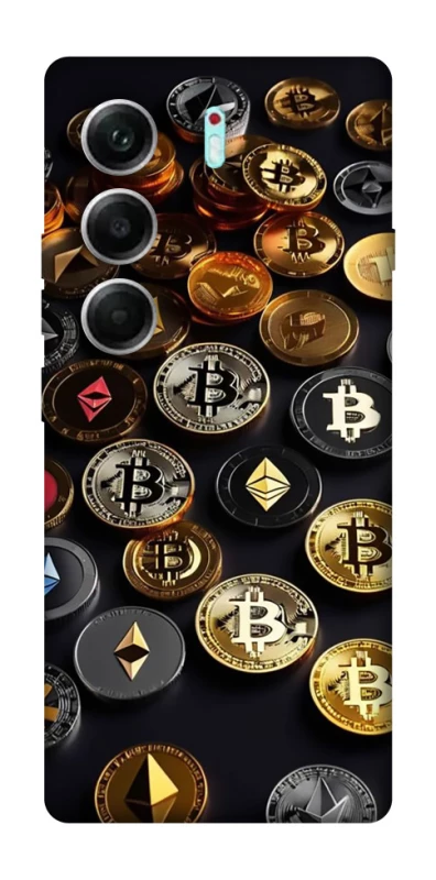 Чехол на Tecno Camon 40 Pro Many coins фото 1 из 1