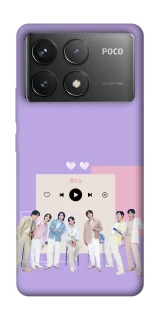 Чохол на Xiaomi Poco F6 Pro BTS v7 фото 1 з 1