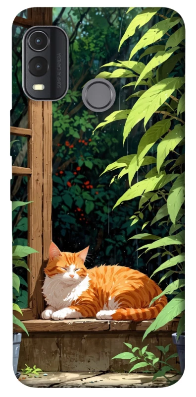 Чохол на Nokia G11 Plus red cat фото 1 з 1