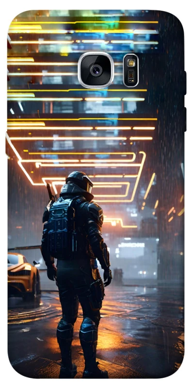 Чохол на Samsung G935F Galaxy S7 Edge Cyber character фото 1 з 1