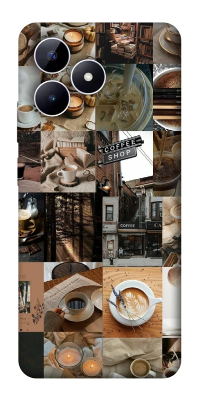 Чохол на Realme Note 50 5G Coffee collage ver.3 фото 1 з 1