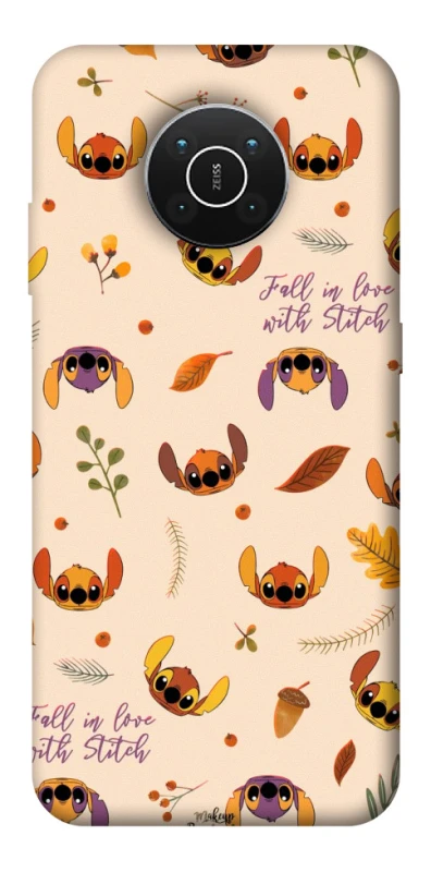 Чохол на Nokia X10 / X20 Fall in love with Stitch фото 1 з 1