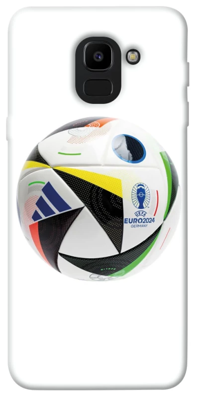 Чехол на Samsung J600F Galaxy J6 (2018) Football Ball 2024 v2 фото 1 из 1