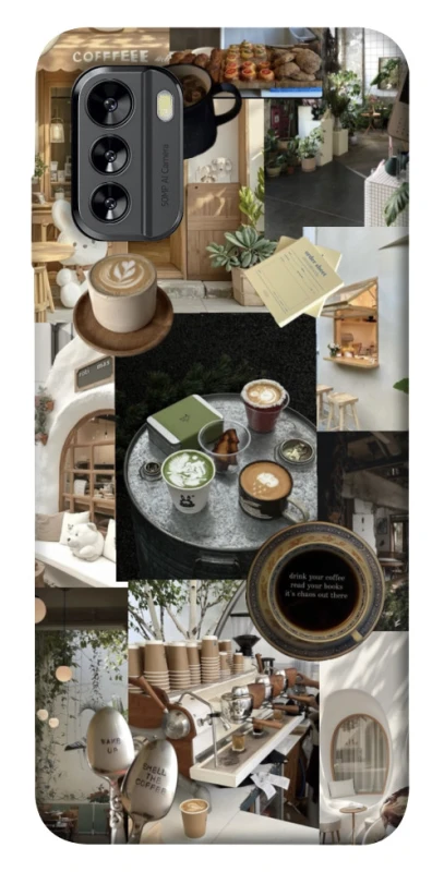 Чохол на Nokia G60 Coffee collage ver.4 фото 1 з 1