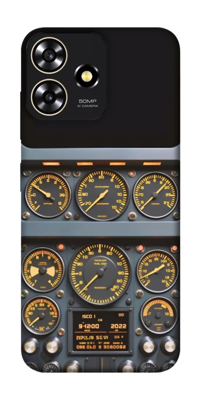 Чехол на ZTE Blade A73 4G Airplane instrument panel фото 1 из 1