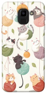 Чохол на Samsung J600F Galaxy J6 (2018) Funny Kittens фото 1 з 1