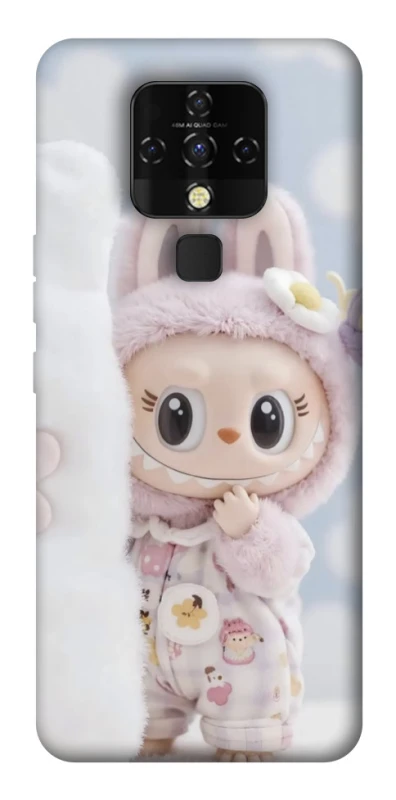 Чехол на TECNO Camon 16 SE Labubu Happy фото 1 из 1