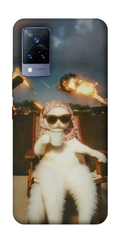 Чохол на Vivo V21 Exploding Kittens ver.1 фото 1 з 1