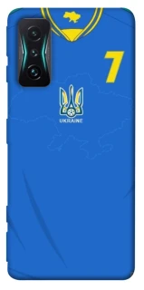 Чохол на Xiaomi Redmi K50 Gaming UA-Football ver.4 фото 1 з 1