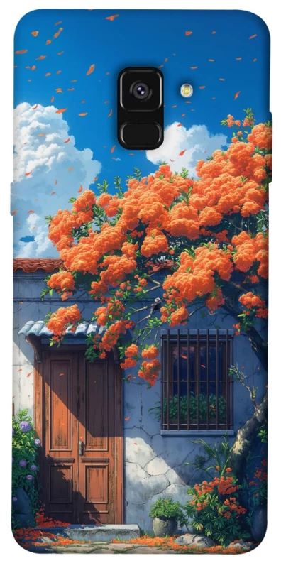 Чехол на Samsung A530 Galaxy A8 (2018) Flowering фото 1 из 1