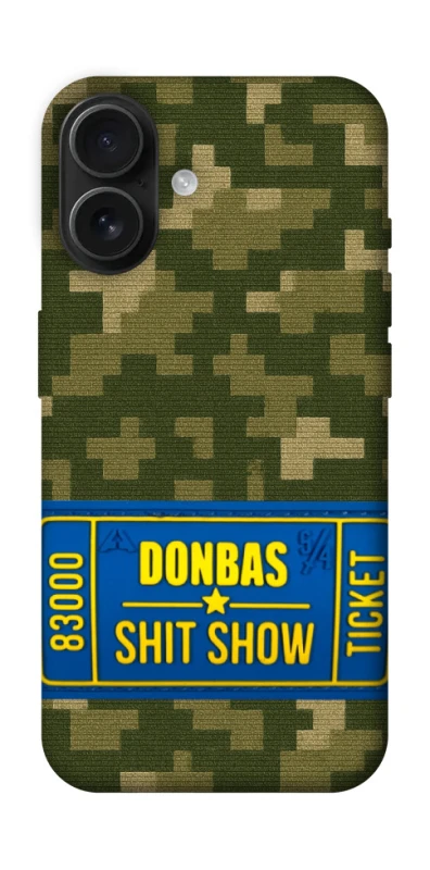 Чехол на Apple iPhone 16 Donbas ticket фото 1 из 1