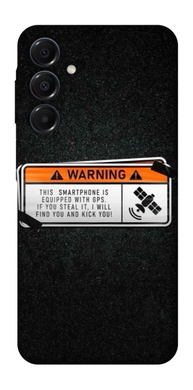 Чохол на Samsung Galaxy A16 4G/5G Warning фото 1 з 1