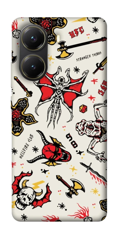 Чохол на Xiaomi Poco X7 Pro Stranger Things ver.2 фото 1 з 1