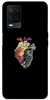 Чохол на Oppo A54 4G Heart with flowers фото 1 з 1