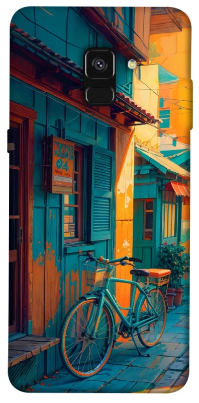 Чехол на Samsung A530 Galaxy A8 (2018) Bike фото 1 из 1