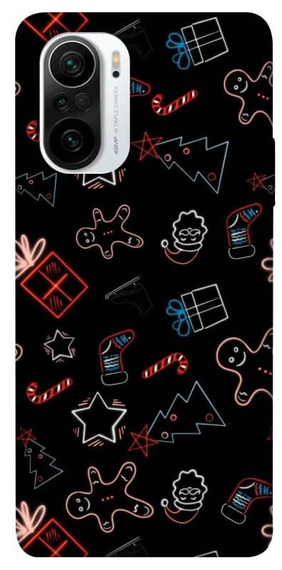 Чехол на Xiaomi Redmi K40 / K40 Pro / K40 Pro+ / Poco F3 Christmas spirit ver.6 фото 1 из 1