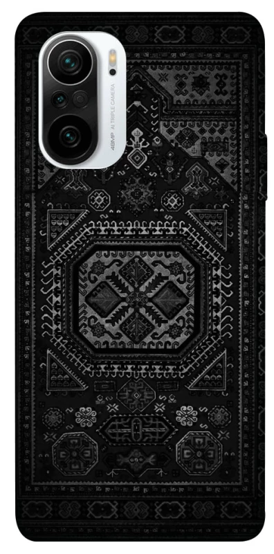 Чохол на Xiaomi Redmi K40 / K40 Pro / K40 Pro+ / Poco F3 Чорний килим фото 1 з 1