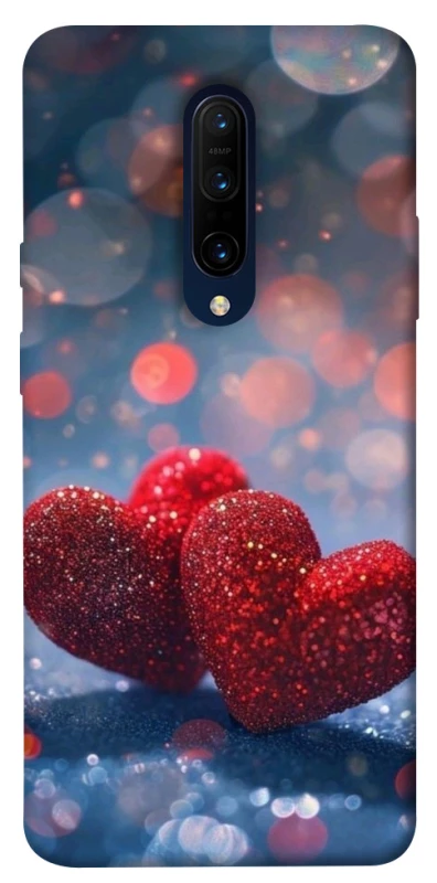 Чехол на OnePlus 7 Pro Red hearts фото 1 из 1