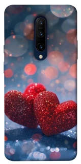 Чехол на OnePlus 7 Pro Red hearts фото 1 из 1