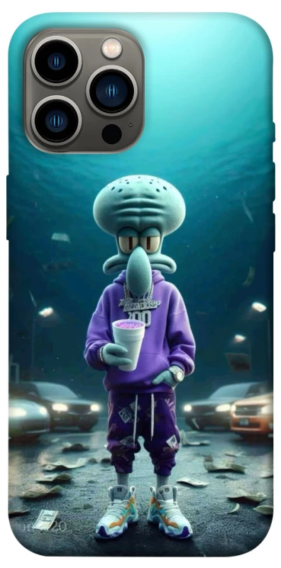 Чохол на Apple iPhone 12 Pro Max (6.7") Сквідвард фото 1 з 1