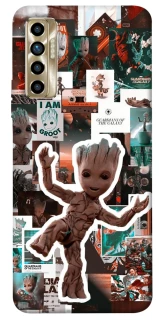 Чехол на TECNO Camon 17P Mini Groot v2 фото 1 из 1