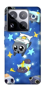 Чехол на Xiaomi 15 Pro Pebble kitten stars фото 1 из 1