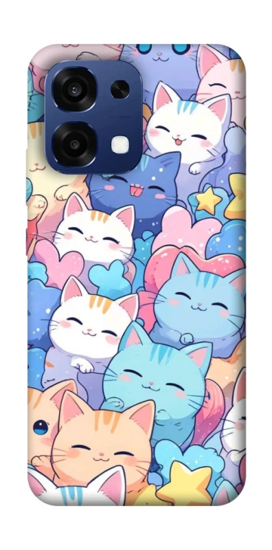 Чохол на Oppo A6 Pro 4G/5G Funny Kittens ver.3 фото 1 з 2
