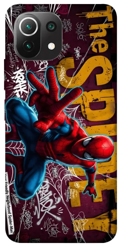 Чехол на Xiaomi Mi 11 Lite Spider Man ver.3 фото 1 из 1