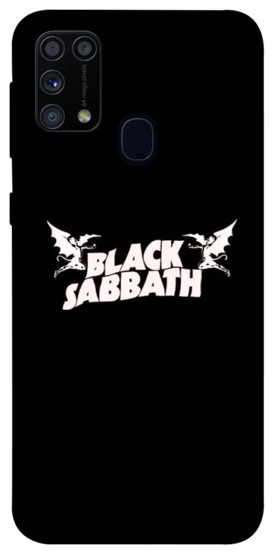 Чохол на Samsung Galaxy M31 Black Sabbath logo ver.2 фото 1 з 1