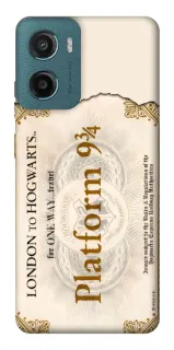 Чехол на Motorola Moto G06 Ticket 9-3/4 фото 1 из 1